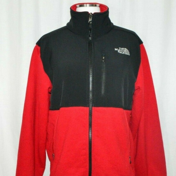 The North Face Other - The North Face Black Red Soft Shell Fleece Lined
